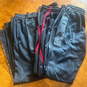 Black and Red Jogger Pants YL lot
